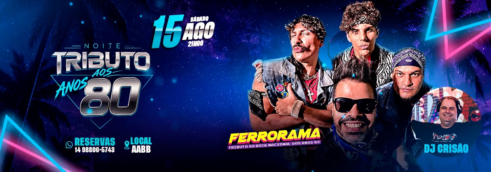 TRIBUTO AOS ANOS 80